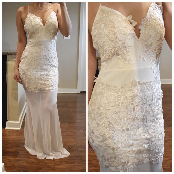 Looking Like A Million Bucks Lace Maxi Dress - Picture 3 of 8